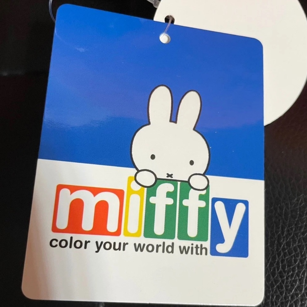 MIFFY IN ORANGE DRESS Large Sitting Plush / 20”/ Color Your World with Miffy NEW - Picture 2 of 3
